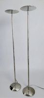 FASE Paire de lampadaires Halogène chromés