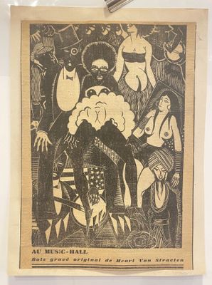 an image of a black and white drawing of a group of people