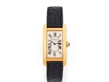 Montre-bracelet Cartier en or 18 carats à remontage manuel