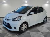 a picture of a white toyota i - mivo parked in a garage