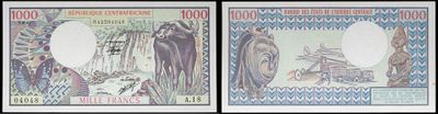 deux billets de banque différents sur lesquels figurent les portraits d'un homme et d'une femme