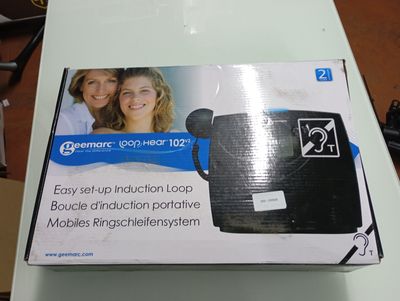 a box that is sitting on a table with a picture on it