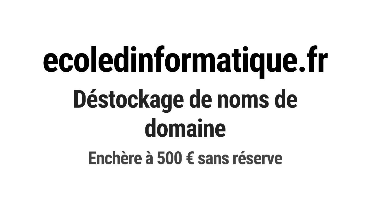 Destockage & Invendus