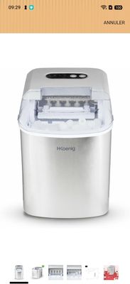 H.Koenig Machine à Glaçons fonctionnel avec tous ces accesso…