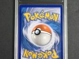 a close up of a plastic card with a pokemon logo on it