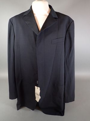 FERRE Gianfranco. Veste/manteau de soirée pour homme noire, …