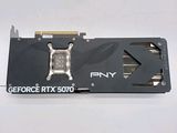 a close up of a video card on a white surface