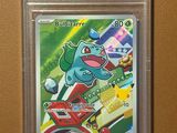 gros plan d'une carte à collectionner pokemon sur une table