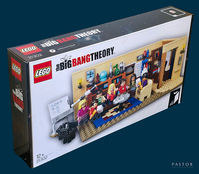 une boîte de Lego contenant un coffret « The Big Bang Theory »