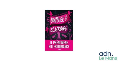une image représentant un livre à la couverture rose sur fond noir