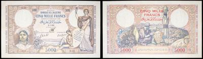 deux billets de banque différents sur lesquels figurent respectivement l'image d'un homme et celle d'une femme
