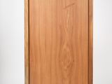 a close up of a wooden box on a white background