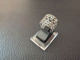 a ring that is sitting on top of a table