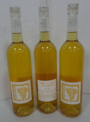 3 Bts vin bio Le Bois Dieu. Chardonnay.