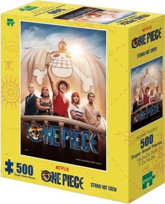 a puzzle box with a picture of a group of people on it