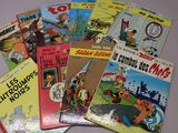 de nombreux livres pour enfants qui se trouvent sur la table