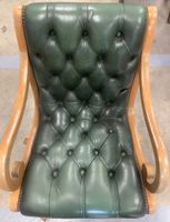 Fauteuil de bureau pivotant à roulettes de style Anglais, ty… (photo 4)