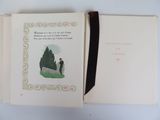 an open book with a picture of a man and a woman on it