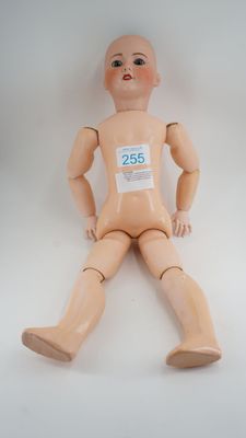 UNIS-FRANCE 71-301-149, taille 15, Grande poupée tête en bis…