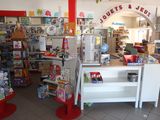 a store with a lot of toys and toys on display