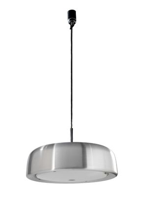 gros plan d'un luminaire sur fond blanc
