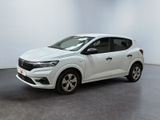 a white car in a white room with a black floor