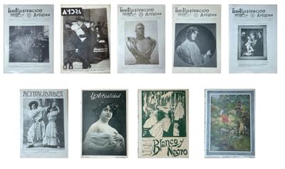 une photo montrant un tas d'affiches de films anciens accrochées à un mur