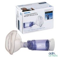 Lot de 2 chambres d'inhalation PHILIPS RESPIRONICS OptiChamb…