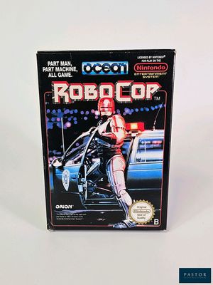 La boîte du jeu « Rob Cop » est représentée sur un fond blanc.