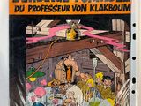 french comic book, lerange formulae du professor von kaboom