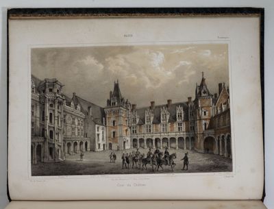 a picture of an old picture of a town square