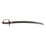 a black and white photo of a hand saw on a white background