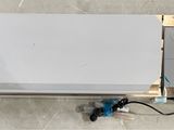 an overhead view of a refrigerator with the door open