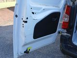 a white van with the door open and the door open