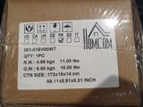 a cardboard box with a price label on it sitting on a table