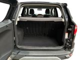 the back of a car with its trunk open showing the cargo area