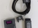 a cable that is connected to a charger and a charger