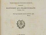 an old book with a black and white title on it