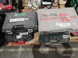 many tools that are on a pallet in the warehouse
