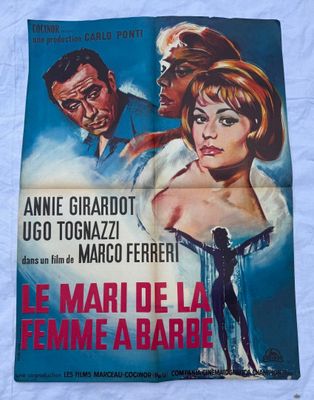 une affiche du film « Le Mar de la femme à barbe »