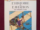 la couverture d'un livre sur laquelle figure la photo d'un homme dans un avion