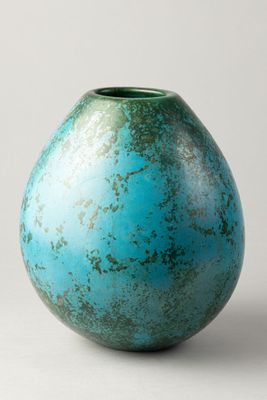 Hans HEDBERG Vase de forme ovoïdale à col resseré en terre m…
