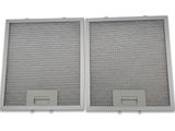 une paire de grilles en treillis d'acier inoxydable pour l'avant d'un camion