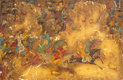 une image d'un tableau sur le mur d'un bâtiment