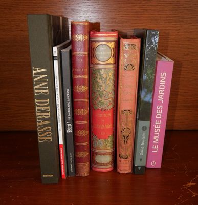 Réunion de livres comprenant notamment : - Anne Derasse