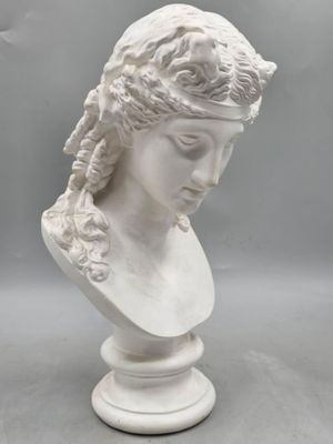 216 / J1 / Ariane, buste en platre ht 30cm.