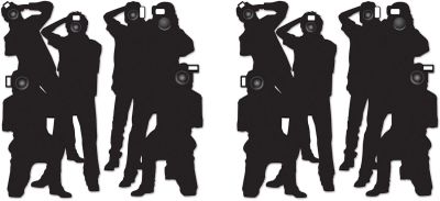 760 / Décorations murales paparazzi - BEISTLE - Cutout…