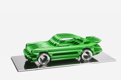 Antoine DUFILHO (né en 1987) Porsche 930 Turbo Green Tubulai…