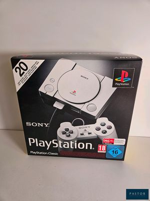Console Sony PlayStation PlayStation Classic avec deux manettes dans la boîte
