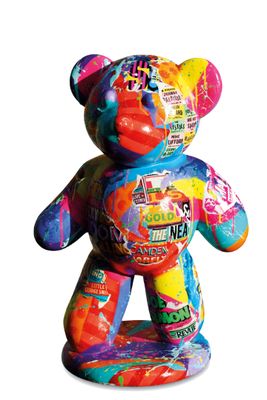 JO DI BONA POP GRAFFITI BEAR, 2025 - Photo 1